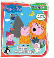 Okładka: Peppa Pig. Wyprawy pełne przygód. Peppa w podróży