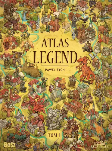 Okładka: Atlas legend