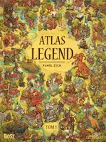 Okładka: Atlas legend