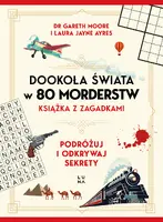 Okładka: Dookoła świata w 80 morderstw