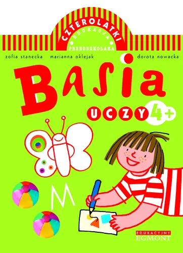 Okładka: Basia uczy czterolatki