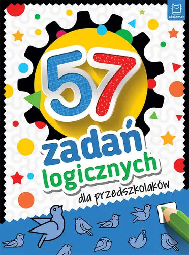 Okładka: 57 zadań logicznych dla przedszkolaków