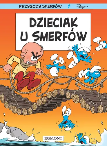Okładka: Dzieciak u Smerfów