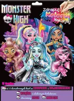 Okładka: Monster High. Zdrapuj, koloruj, naklejaj