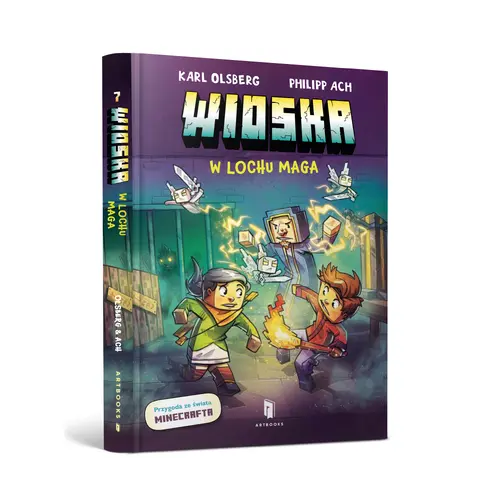 Okładka: Wioska (Tom 7). W lochu maga