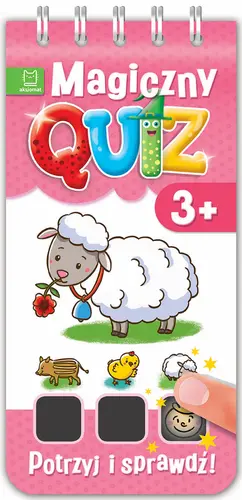 Okładka: Magiczny quiz. Potrzyj i sprawdź od 3 lat cz. 2