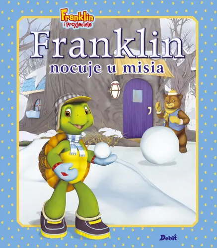Okładka: Franklin nocuje u misia