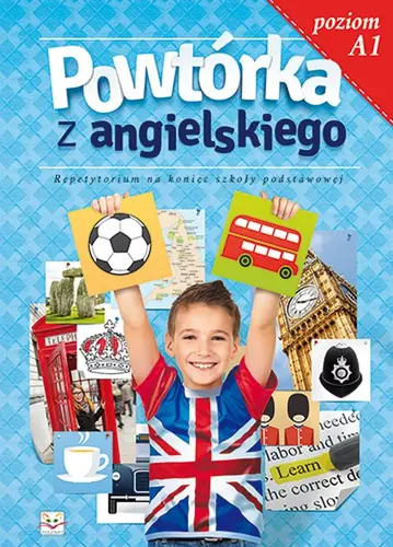 Okładka: Powtórka z angielskiego. Repetytorium na koniec szkoły podstawowej