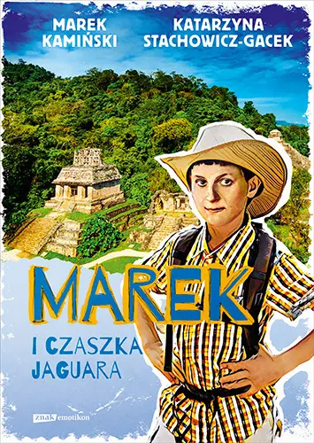 Okładka: Marek i czaszka jaguara