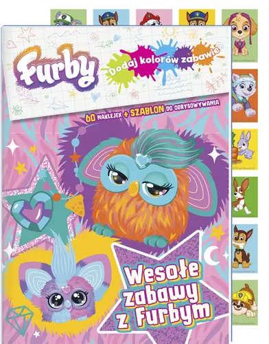 Okładka: Furby. Dodaj kolorów zabawie. Wesołe zabawy z Furbym