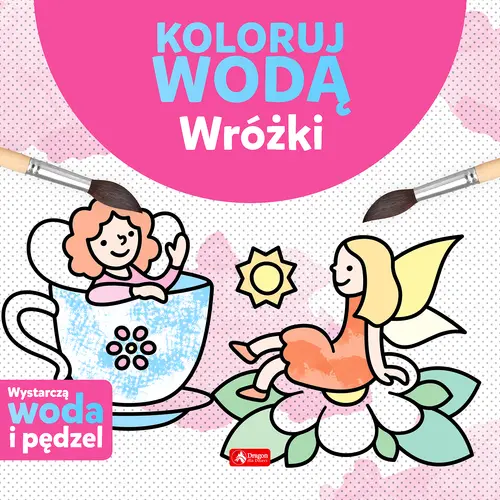 Okładka: Koloruj wodą. Wróżki