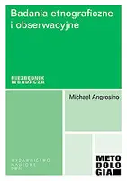 Okładka: Badania etnograficzne i obserwacyjne