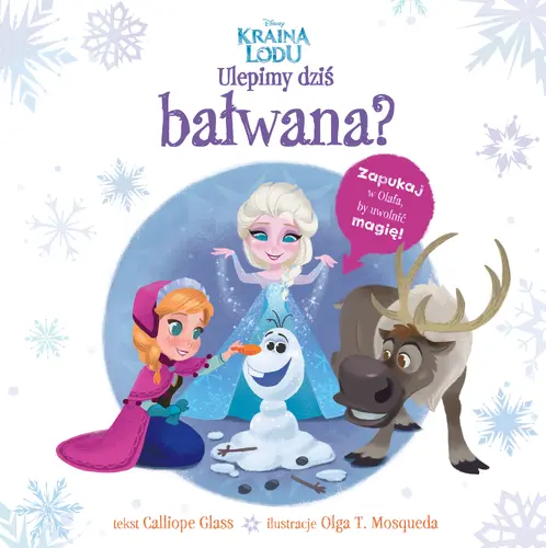 Okładka: Kraina Lodu. Zbudujemy bałwana?