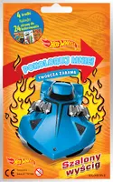 Okładka: Szalony wyścig. Hot Wheels. Pokoloruj mnie