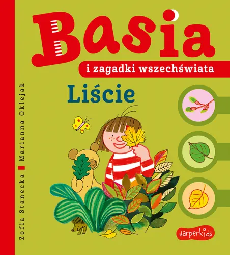 Okładka: Basia i zagadki wszechświata. Liście
