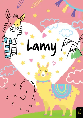 Okładka: Koloruję. Kocham lamy