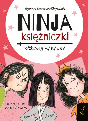 Okładka: Ninja Księżniczki. Różowa masakra