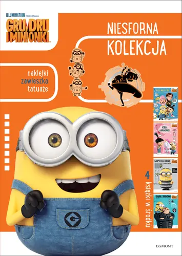 Okładka: Gru, Dru i minionki. Niesforna kolekcja