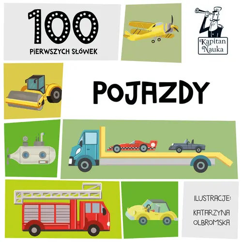 Okładka: 100 pierwszych słówek. Pojazdy