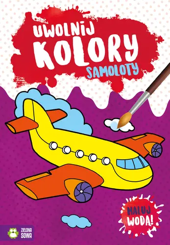 Okładka: Uwolnij kolory. Samoloty