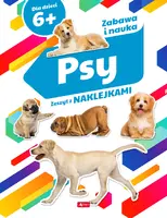 Okładka: Psy. Zeszyt z naklejkami