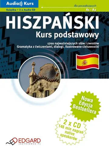 Okładka: Hiszpański - Kurs podstawowy (CD w komplecie)