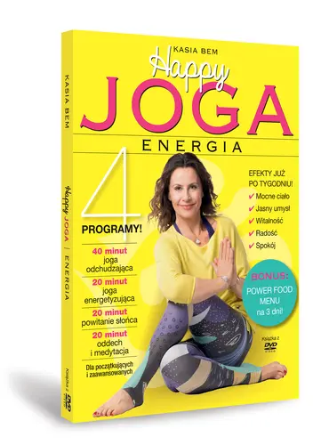 Okładka: Happy Joga. Energia