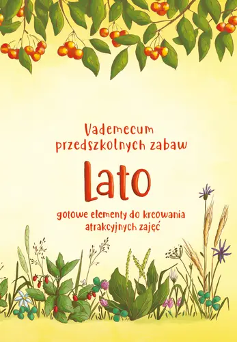 Okładka: Vademecum przedszkolnych zabaw. Lato