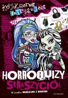 Okładka: Koszmarnie intrygujące horroroquizy straszyciół