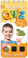 Okładka: Magiczny quiz dla dzieci 5-6 lat. Pomarańczowy