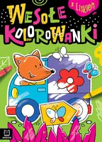 Okładka: Wesołe kolorowanki z liskiem