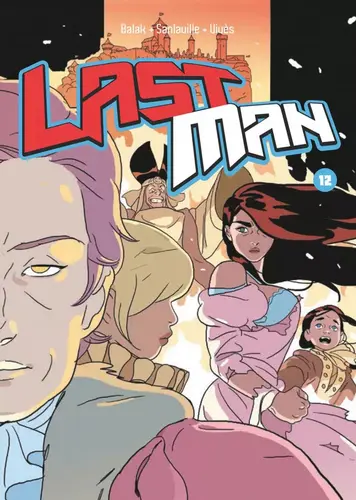 Okładka: Lastman, tom 12