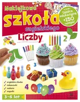 Okładka: Naklejkowa szkoła angielskiego. Moje liczby.