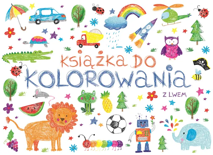 Okładka: Książka do kolorowania
