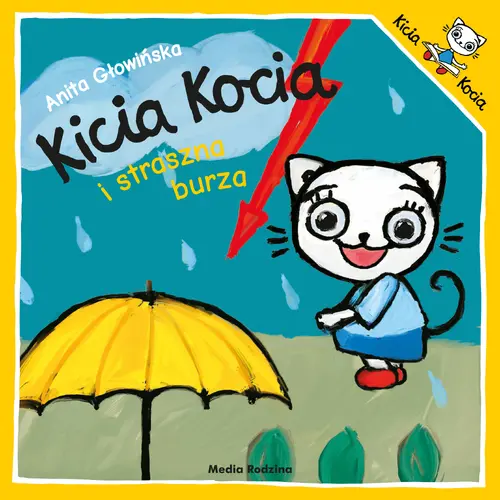 Okładka: Kicia Kocia i straszna burza