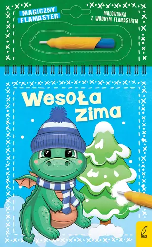 Okładka: Magiczny flamaster. Wesoła zima
