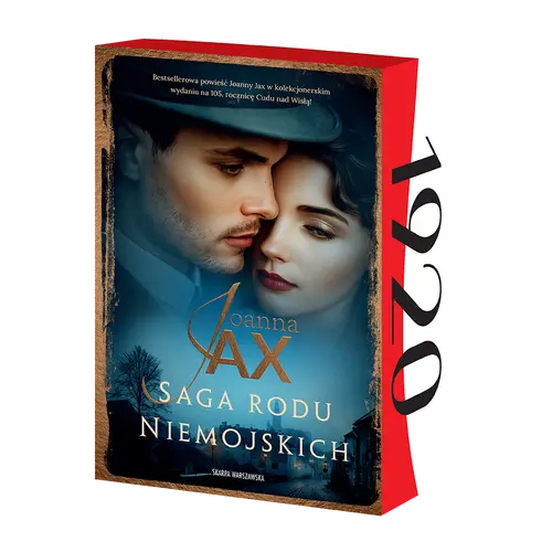 Okładka: Saga rodu Niemojskich (edycja kolekcjonerska z barwionymi brzegami)