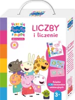 Okładka: Peppa Pig. Uczę się z Peppą. Liczby i liczenie