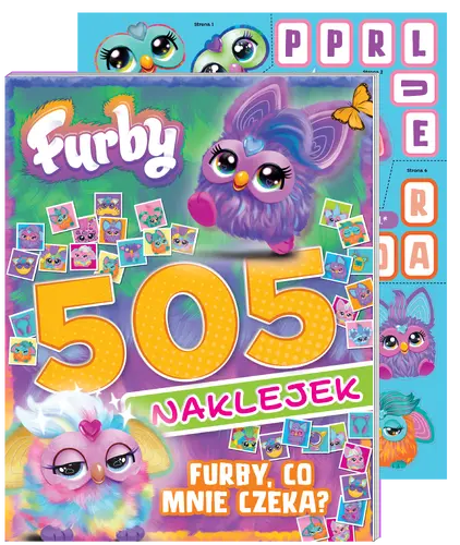 Okładka: Furby. 505 naklejek. Furby, co mnie czeka?