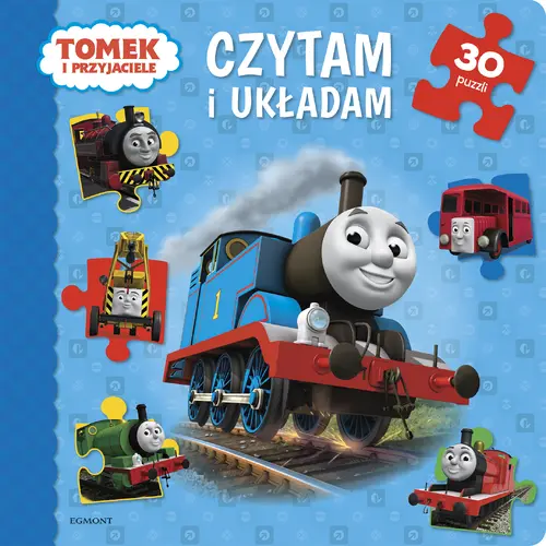 Okładka: Tomek i przyjaciele. Czytam i układam