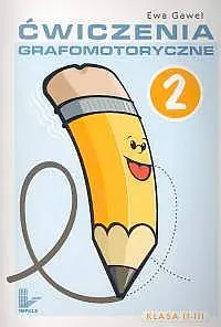 Okładka: Ćwiczenia grafomotoryczne klasa 2-3