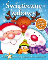 Okładka: Świąteczne zabawy. Zabawy, naklejki, gra