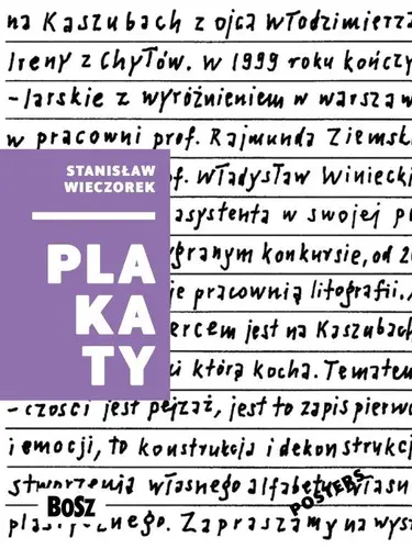 Okładka: Wieczorek. Plakaty