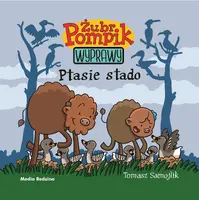 Okładka: Żubr Pompik. Wyprawy. Tom 8. Ptasie stado