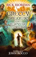 Okładka: Greccy bogowie według Percy'ego Jacksona