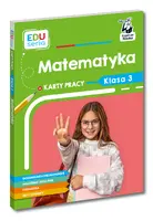 Okładka: EDUseria. Matematyka. Karty pracy. Klasa 3. Kapitan Nauka
