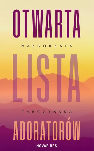 Okładka: Otwarta lista adoratorów
