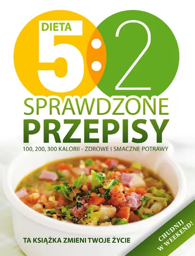 Okładka: Dieta 5:2. Sprawdzone przepisy