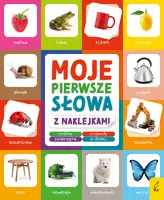 Okładka: Moje pierwsze słowa z naklejkami