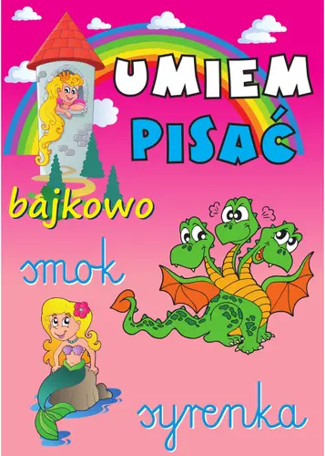 Okładka: Umiem pisać. Bajkowo